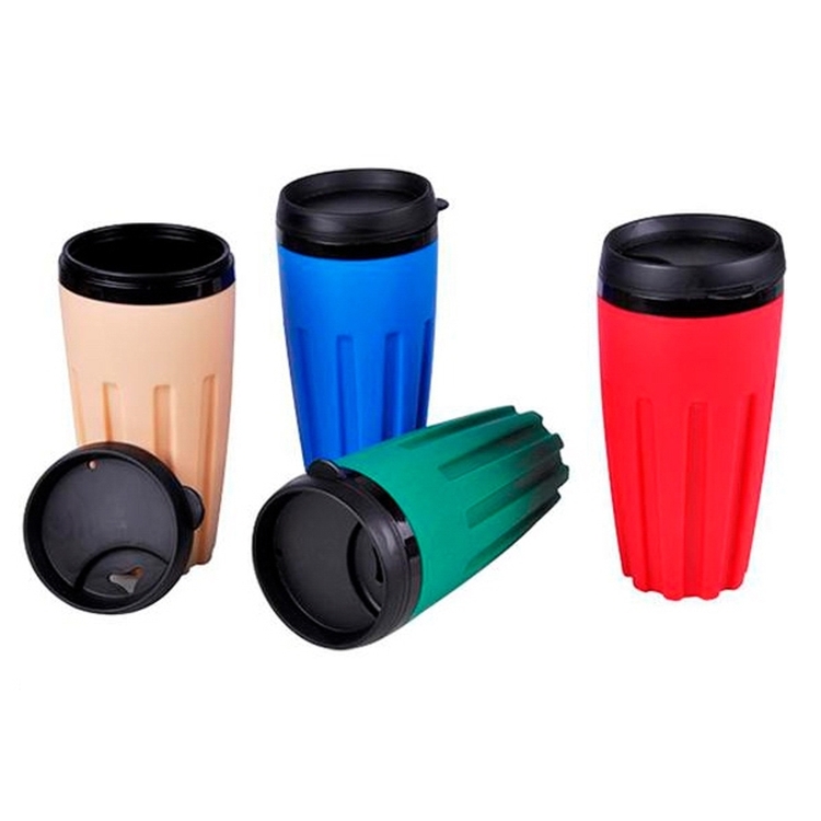 16 oz Insulated Polypropylene Mug With Soft Grip 2
