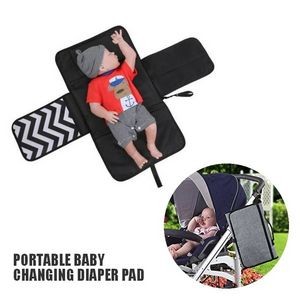 Diaper Changing Pad Portable Change Mat With Head Cushion 7