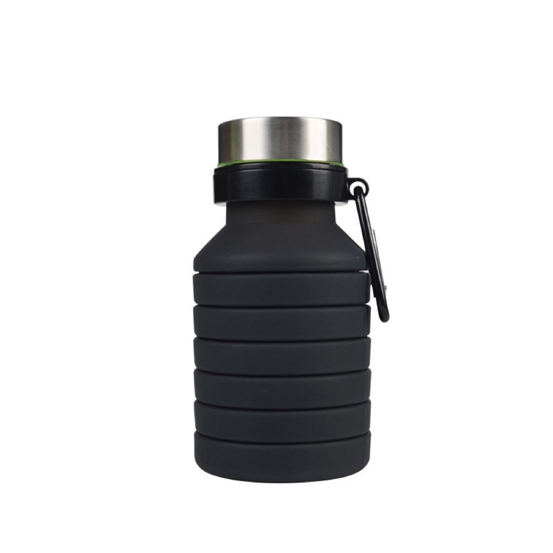 550ML/18 Oz Telescopic Silicone Water Bottle 7