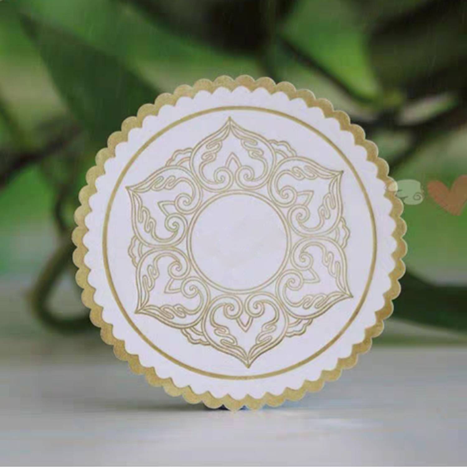 250-Pack Full Color Customized Absorbent Paper Coaster 3