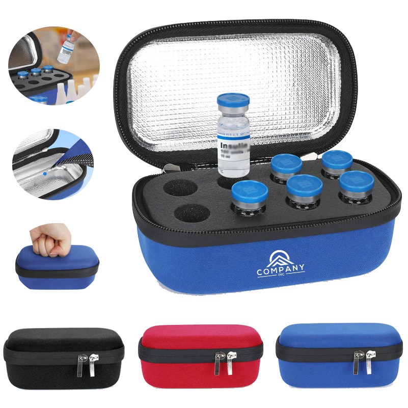 Hard Shell Insulin Vial Protector EVA Case for 10ML Short Vials Shockproof Anti-Break Insulin Case 3