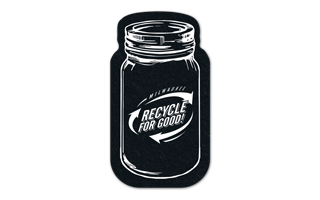 Mason Jar Flat Tire Coaster 4