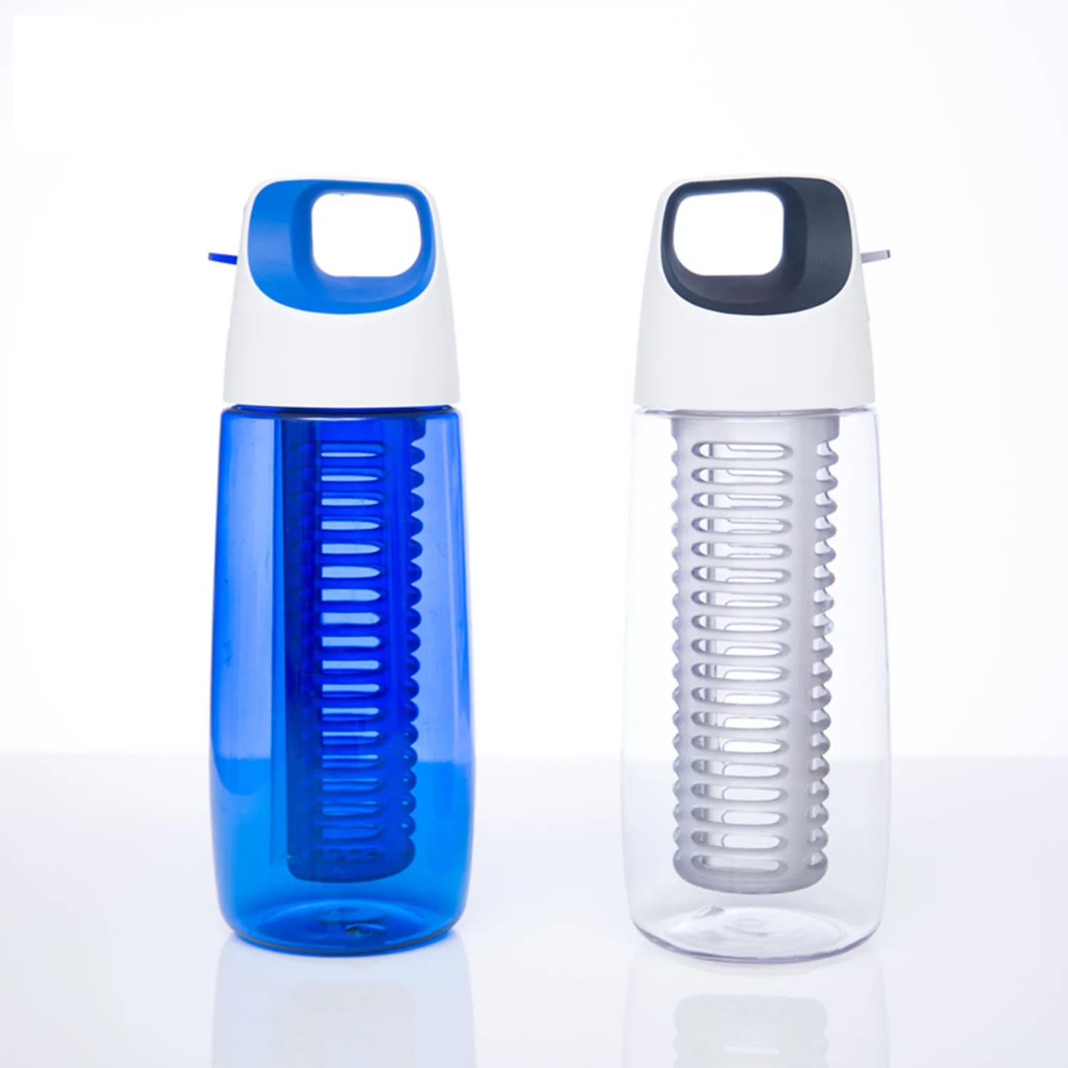 Fruit Water Bottle With Straw 4