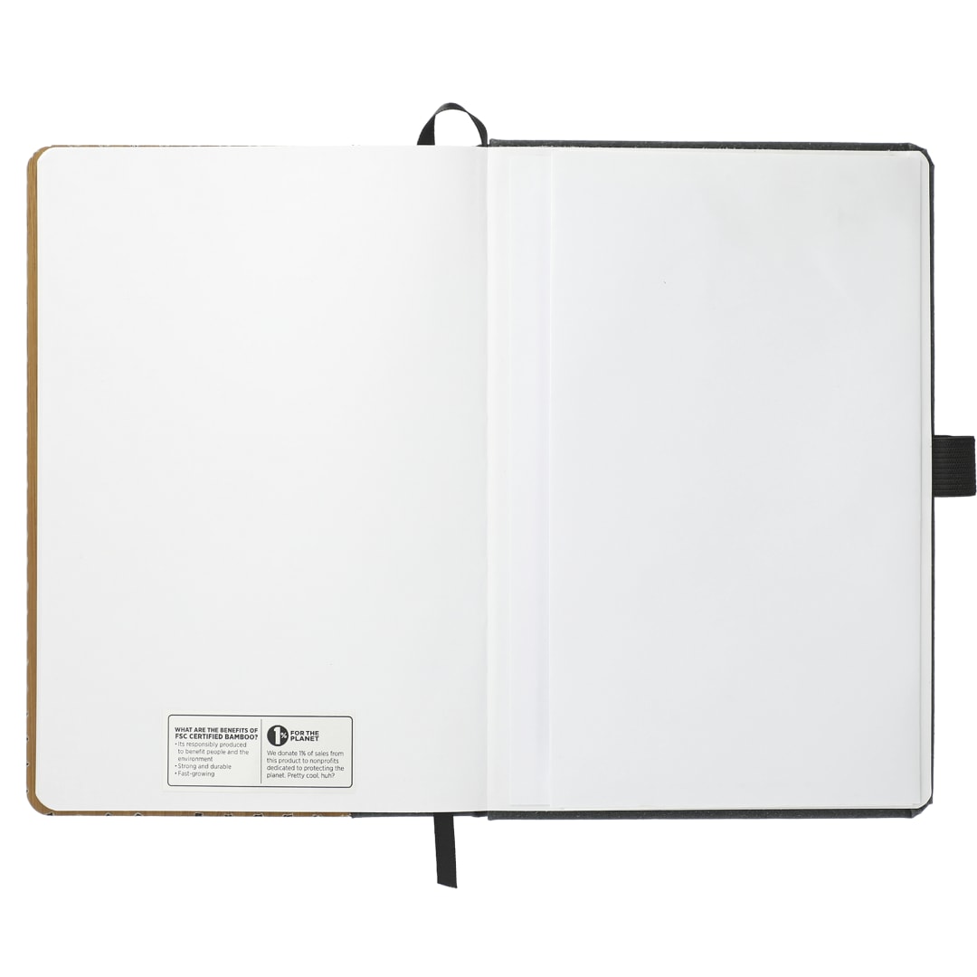 FSC® Mix 5.5" x 8.5" Bamboo Bound Journal 45