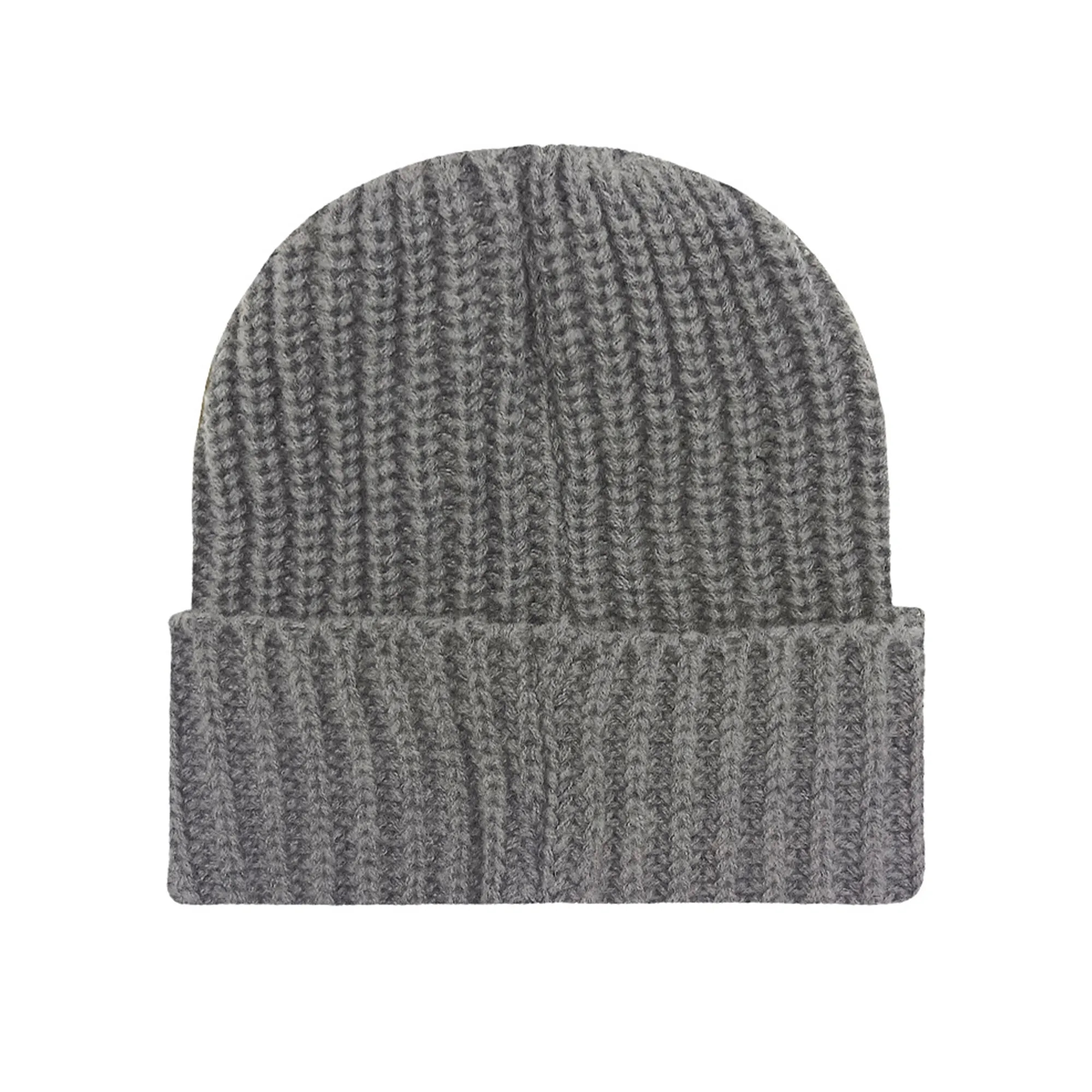Thick Needle Stripe Knitted Hat 10