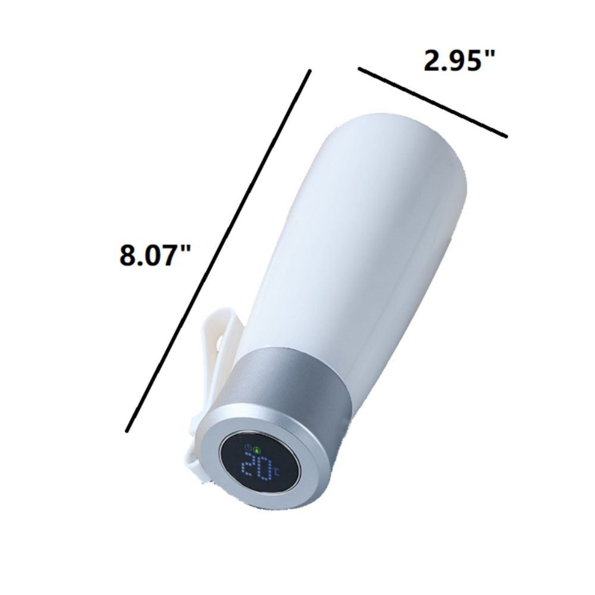 11 OZ Digital Temperature Display Double Wall Bottle 2
