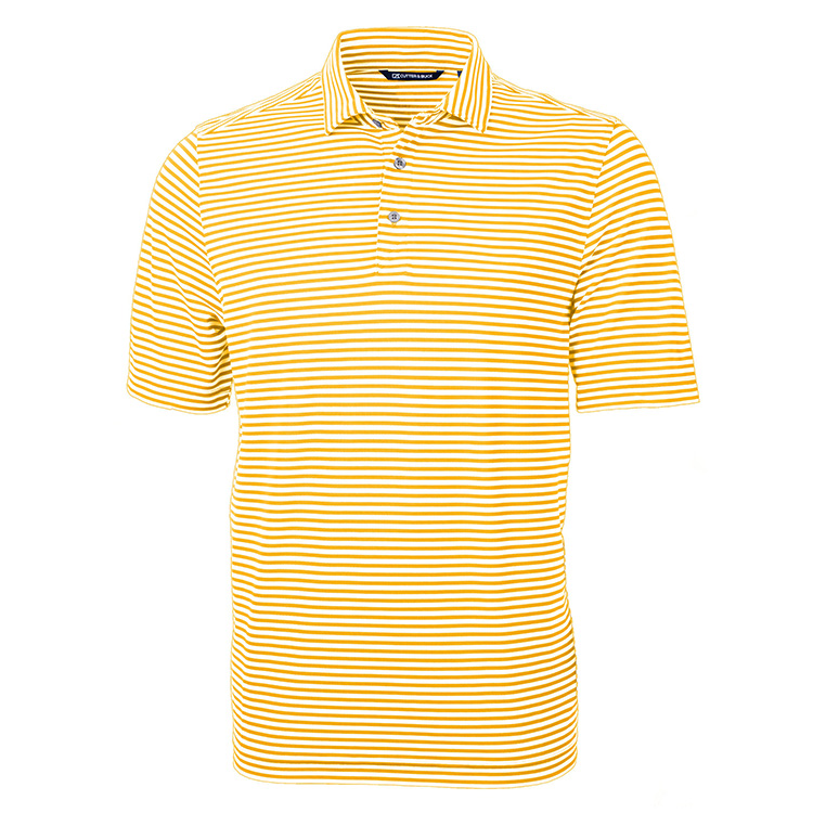 Cutter & Buck Virtue Eco Pique Stripe Recycled Men's Polo 7