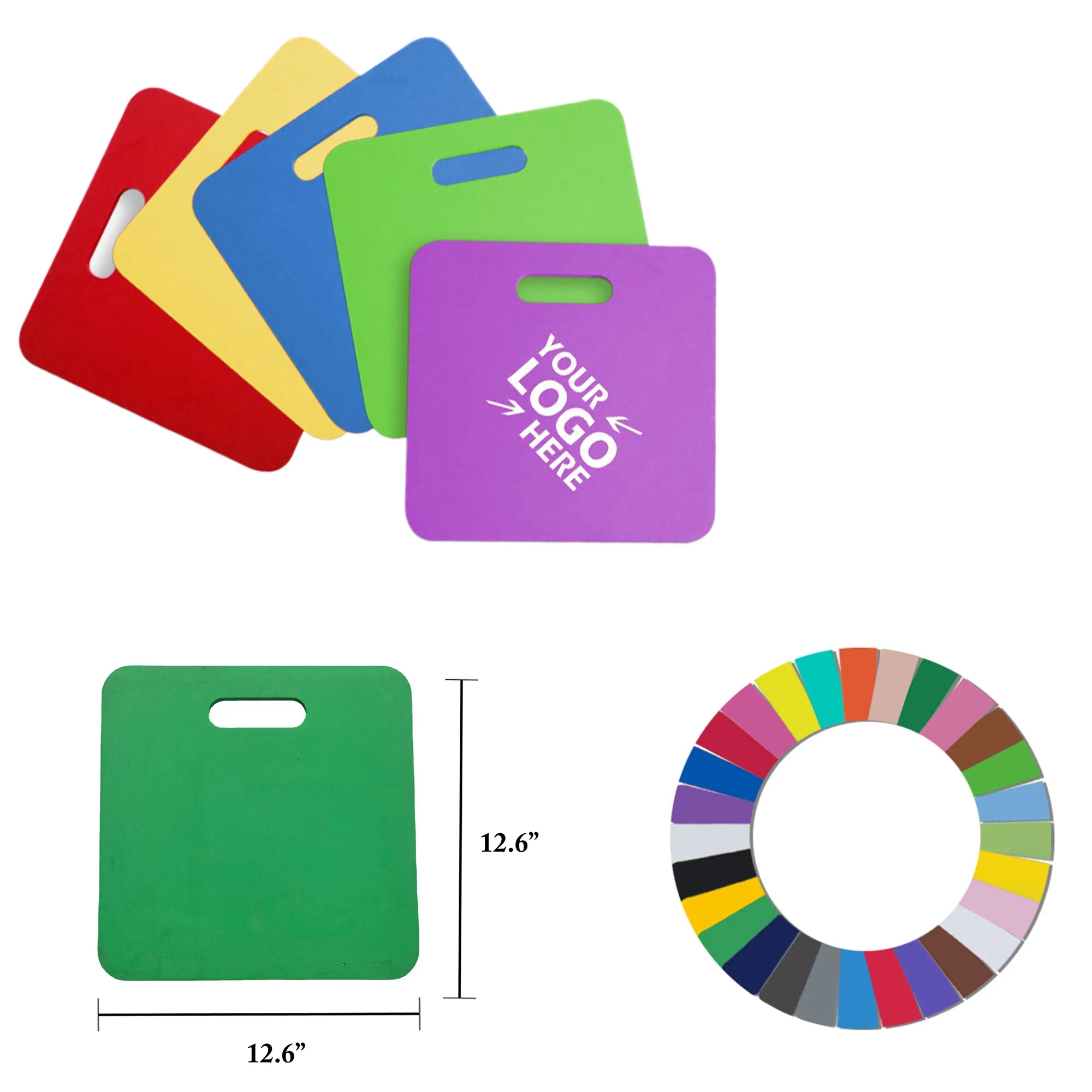 MOQ25 EVA Outdoor Stadium Concert Cushion 2