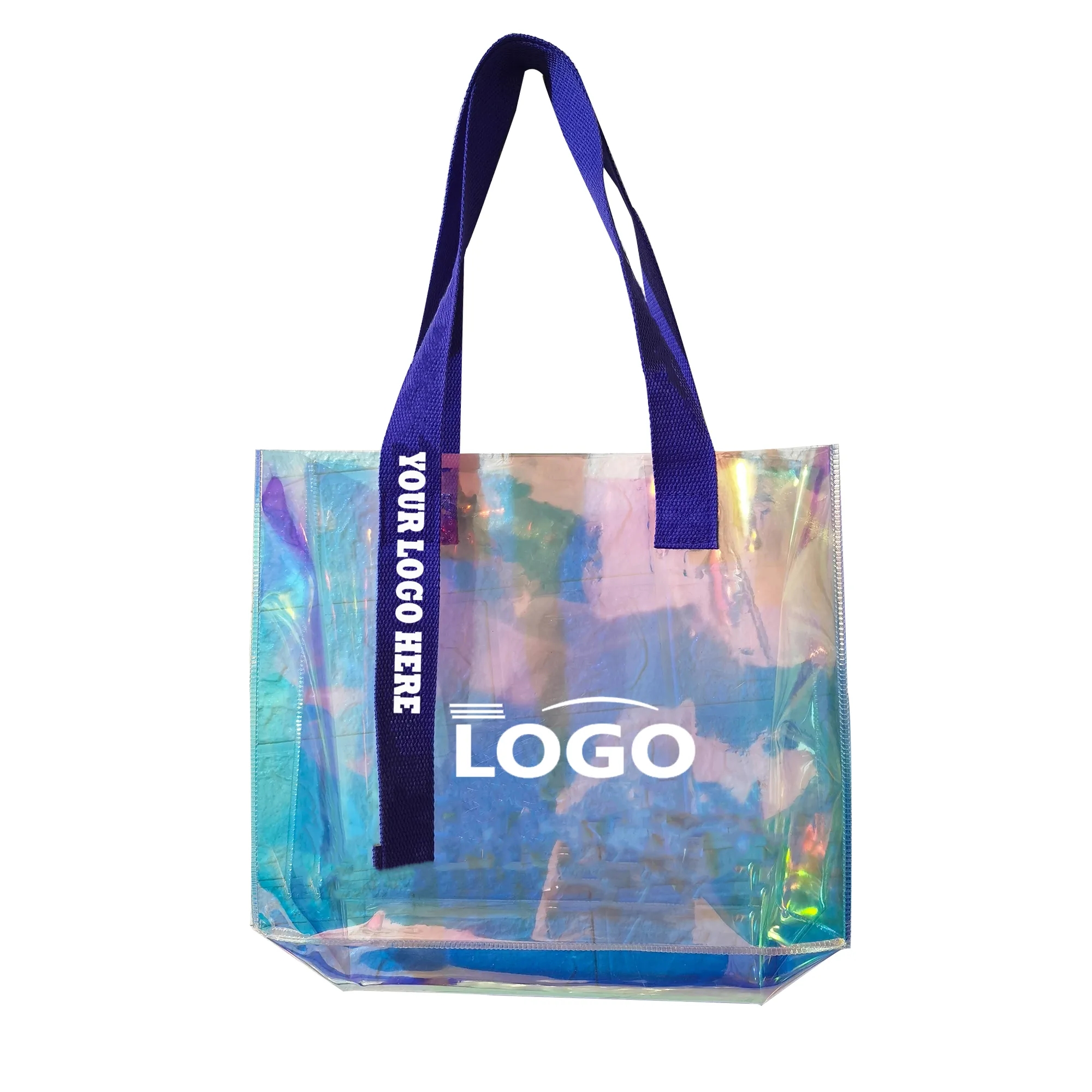 PVC Iridescent Clear Gift Bag