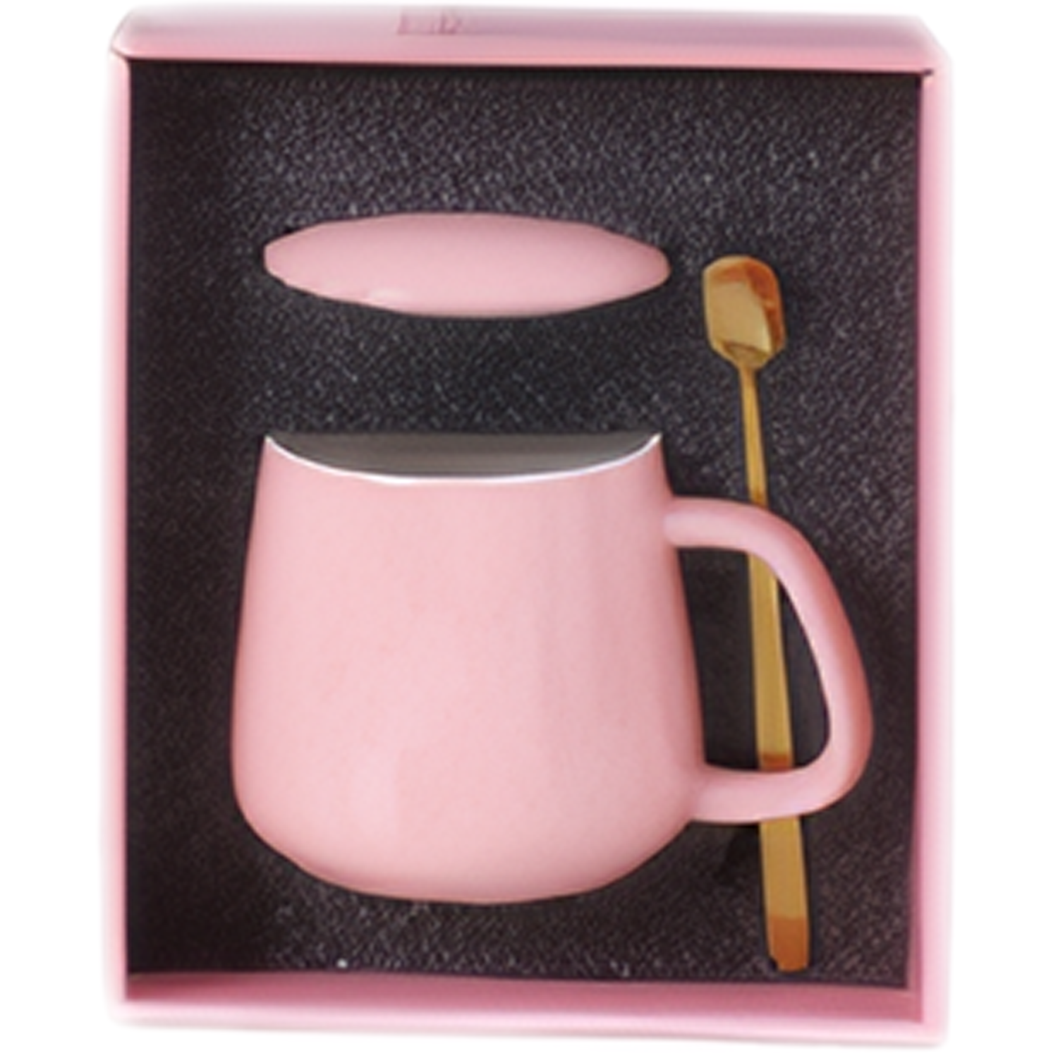 13oz Ceramic Cup Spoon Gift Box Set 11