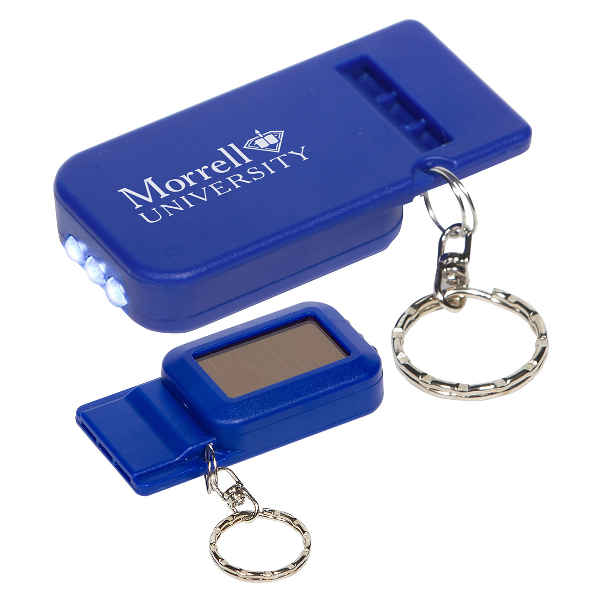 Solar Powered Light & Whistle Key Chain 16