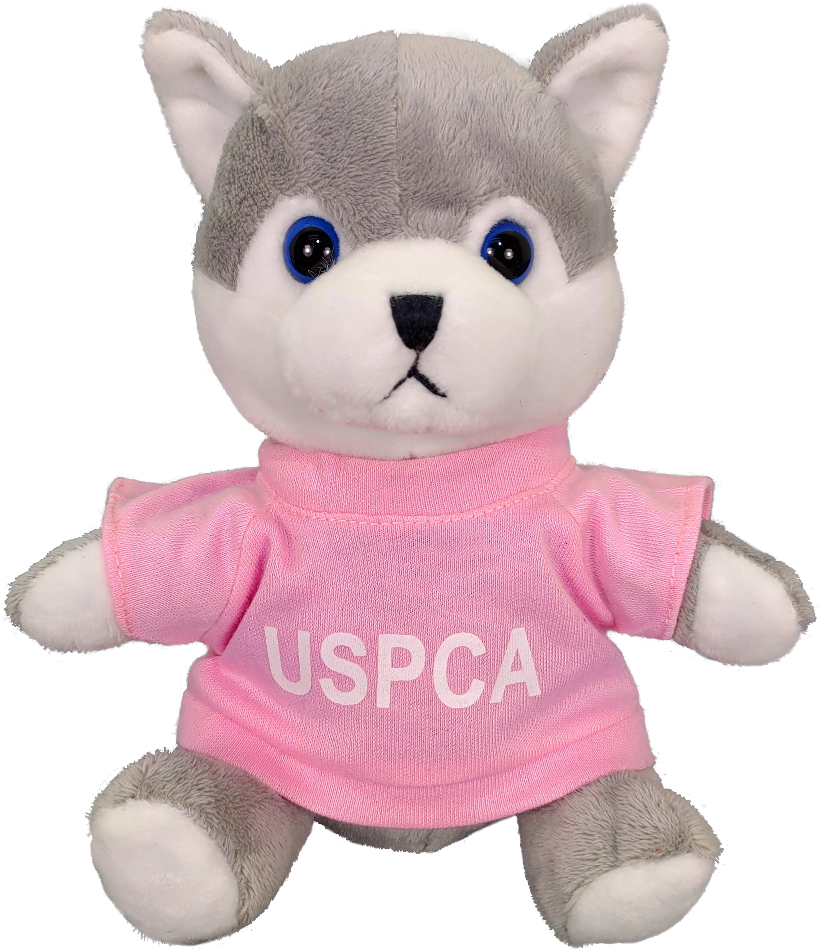 6" Beanie Husky Plush