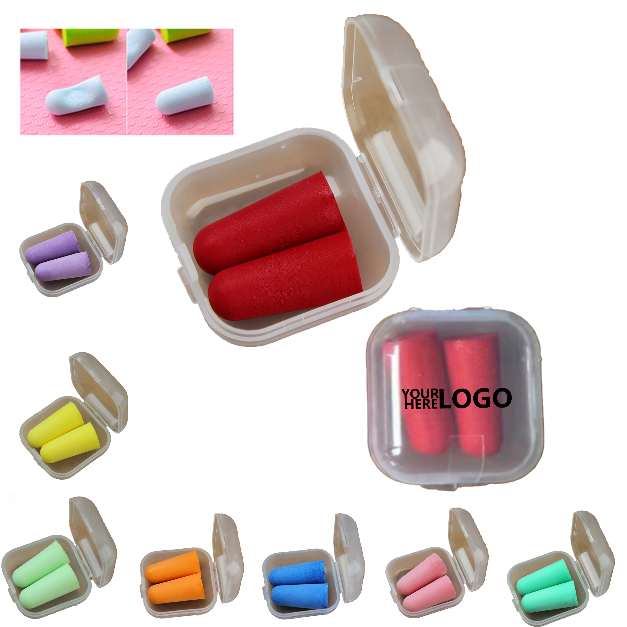 Comfortable PU Sponge Earplugs 2