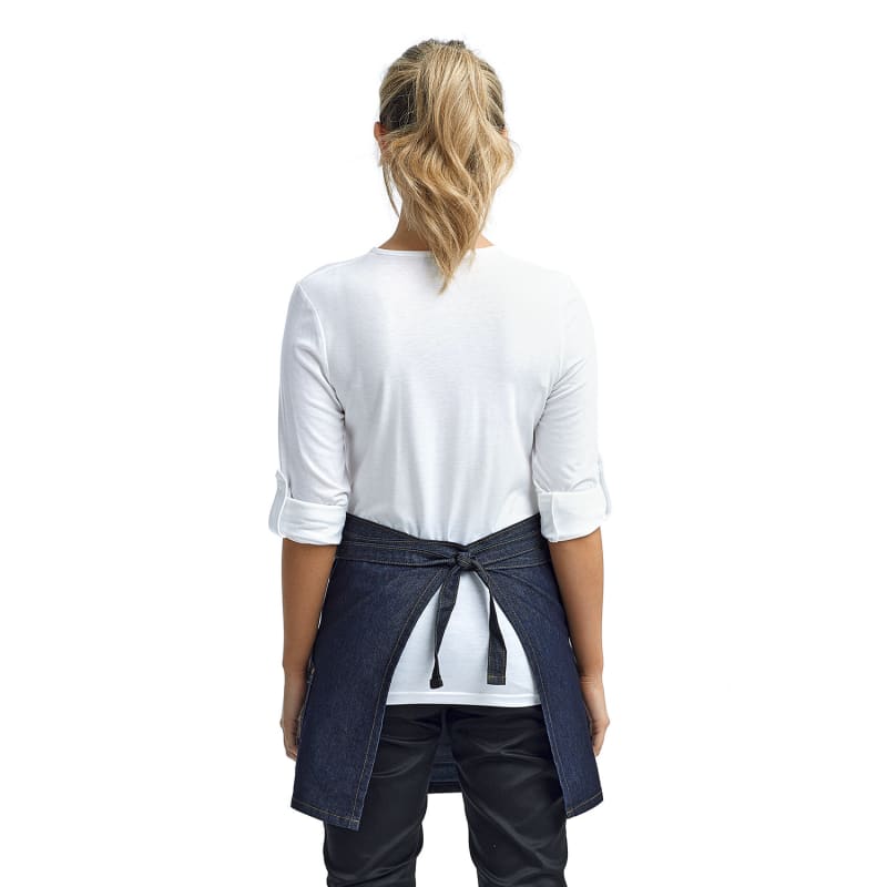 Artisan Collection By Reprime Unisex Jeans Stitch Denim Waist Apron 10