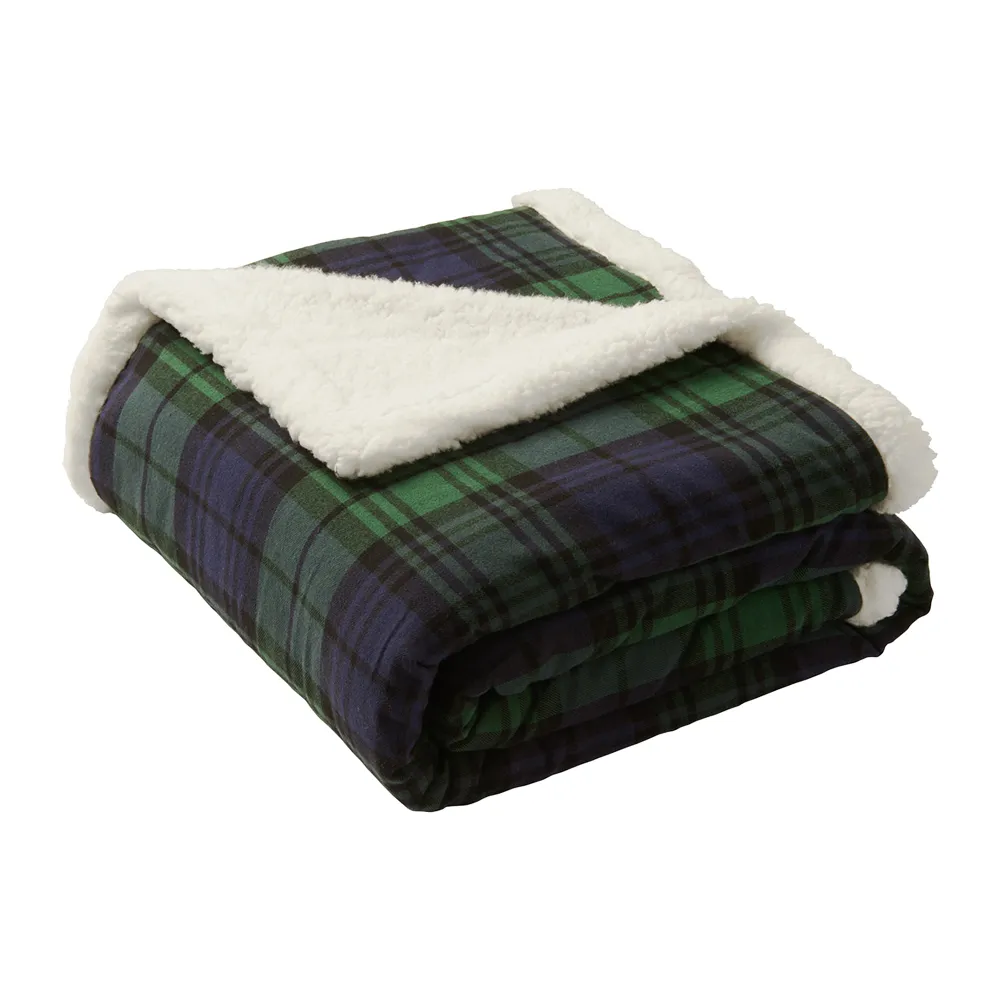 Port Authority Flannel Sherpa Blanket 5