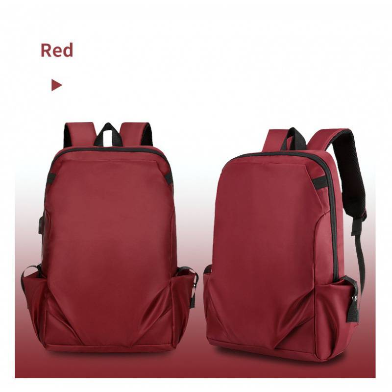 Nylon Large Capacity Backpack w/ USB Port 4