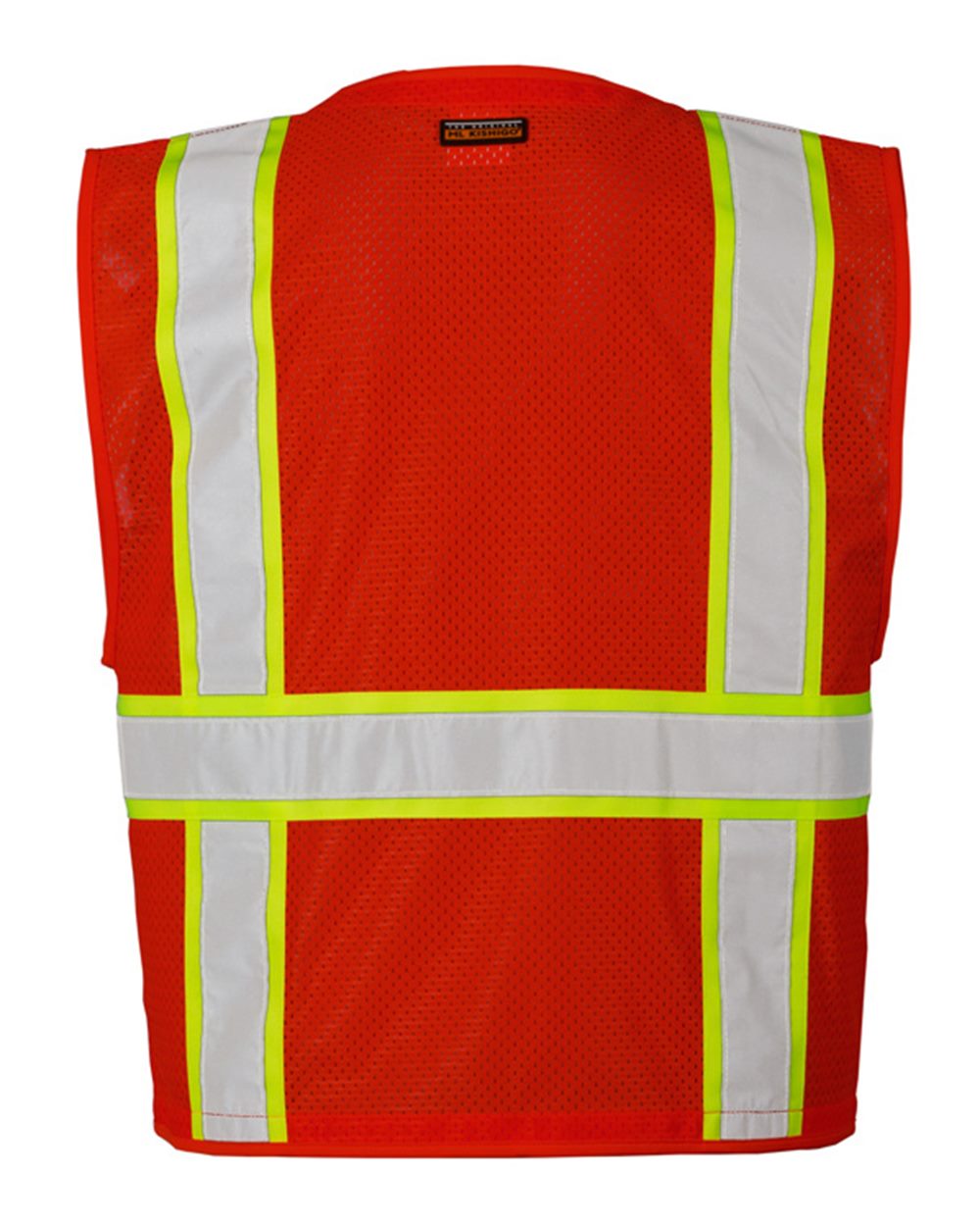 Unisex EV Series® Enhanced Visibility Multi-Pocket Mesh Vest - B100-111 7