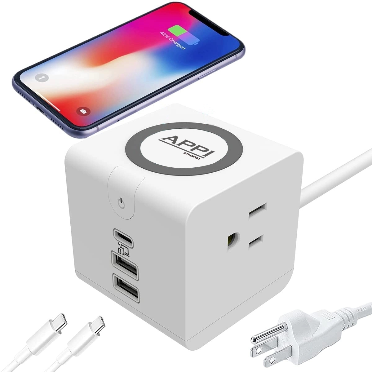 Wireless Charger with Phone Stand 2