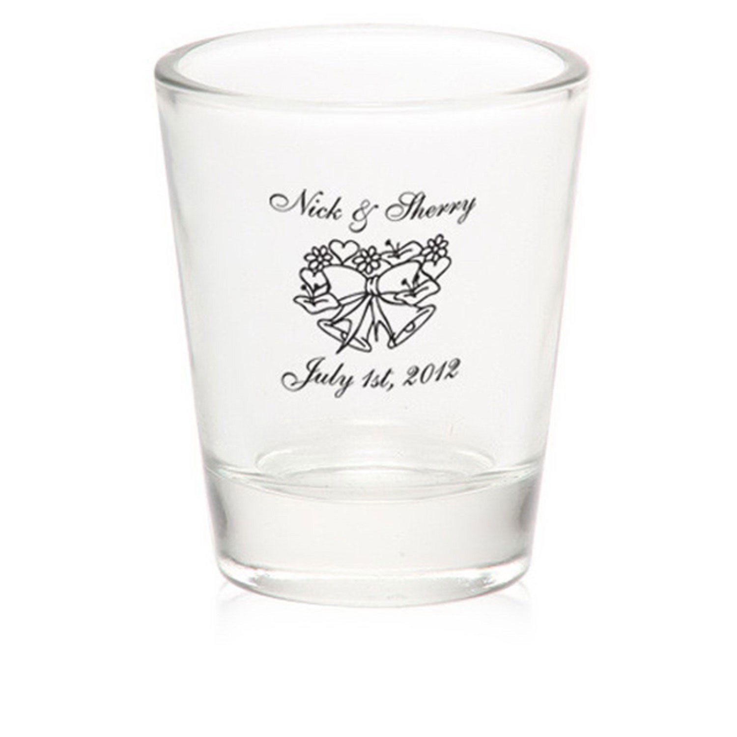 Custom 1.75 oz. Shot Glass w/ optional Bottom Color 2