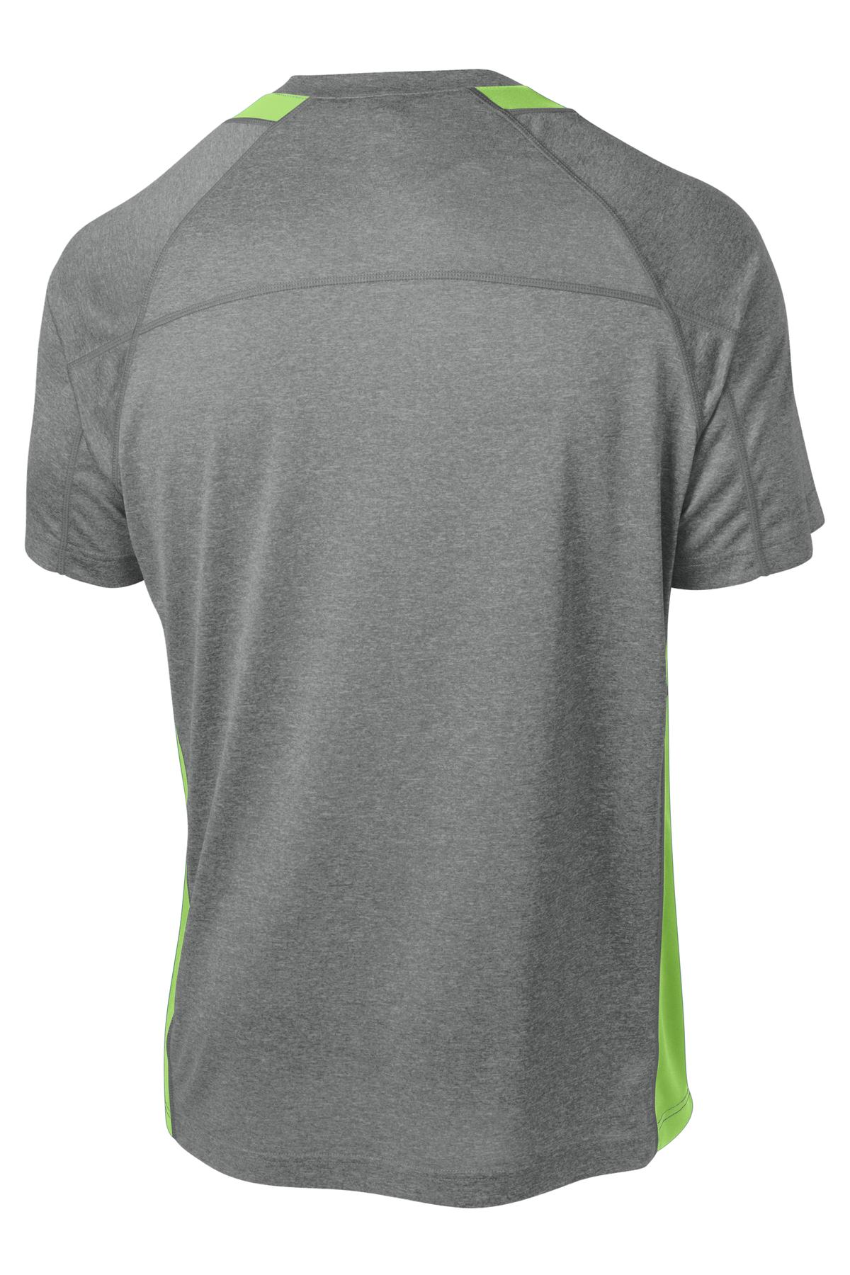 Sport-Tek Heather Colorblock Contender Tee. ST361 22