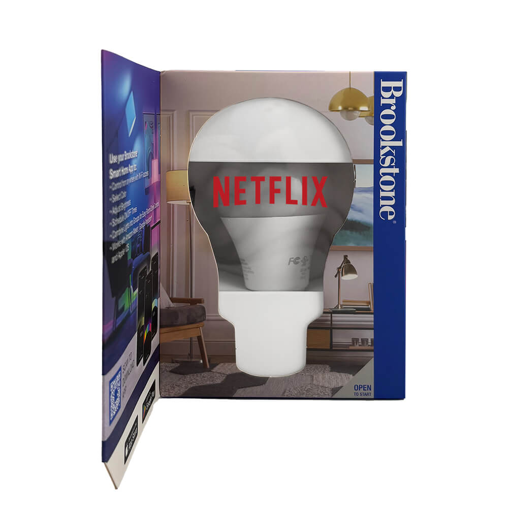Brookstone Smart A19 Wifi RGB Bulb with Tunable White 3