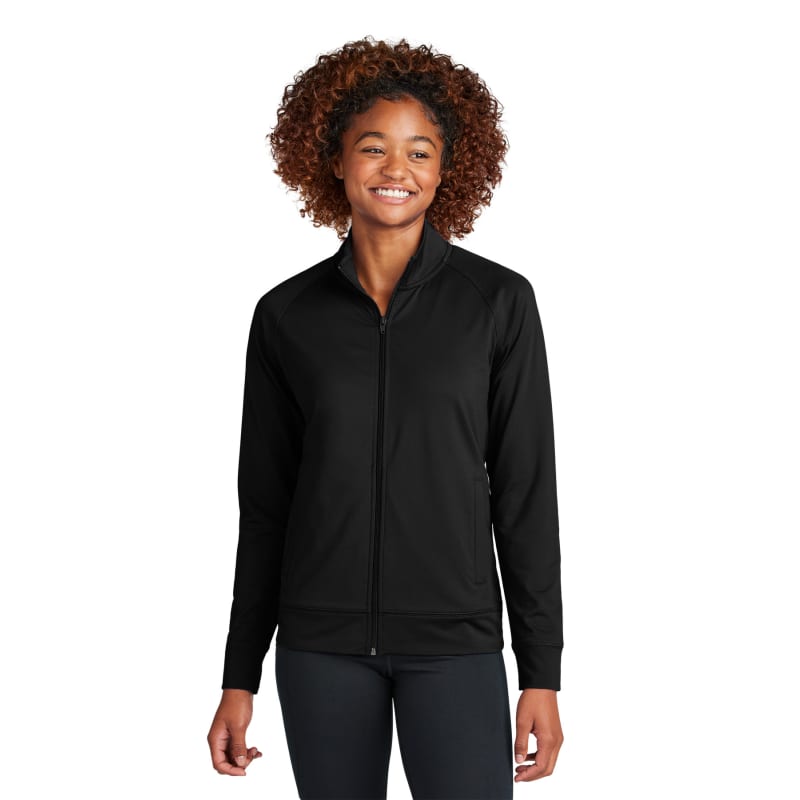 Sport-Tek Women's Sport-Wick Stretch Full-Zip Cadet Jacket 12