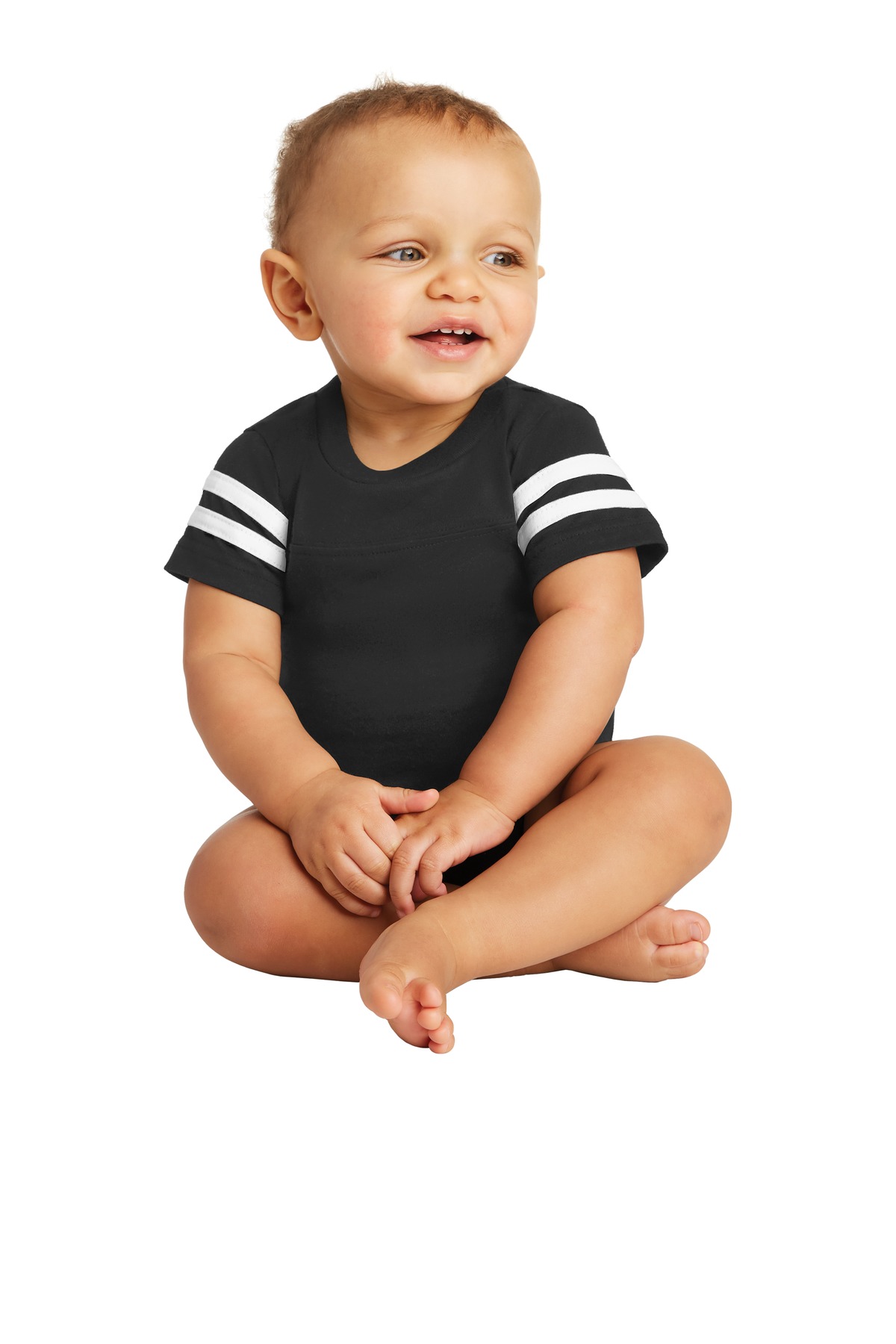 Rabbit Skins Infant Football Fine Jersey Bodysuit. RS4437 6