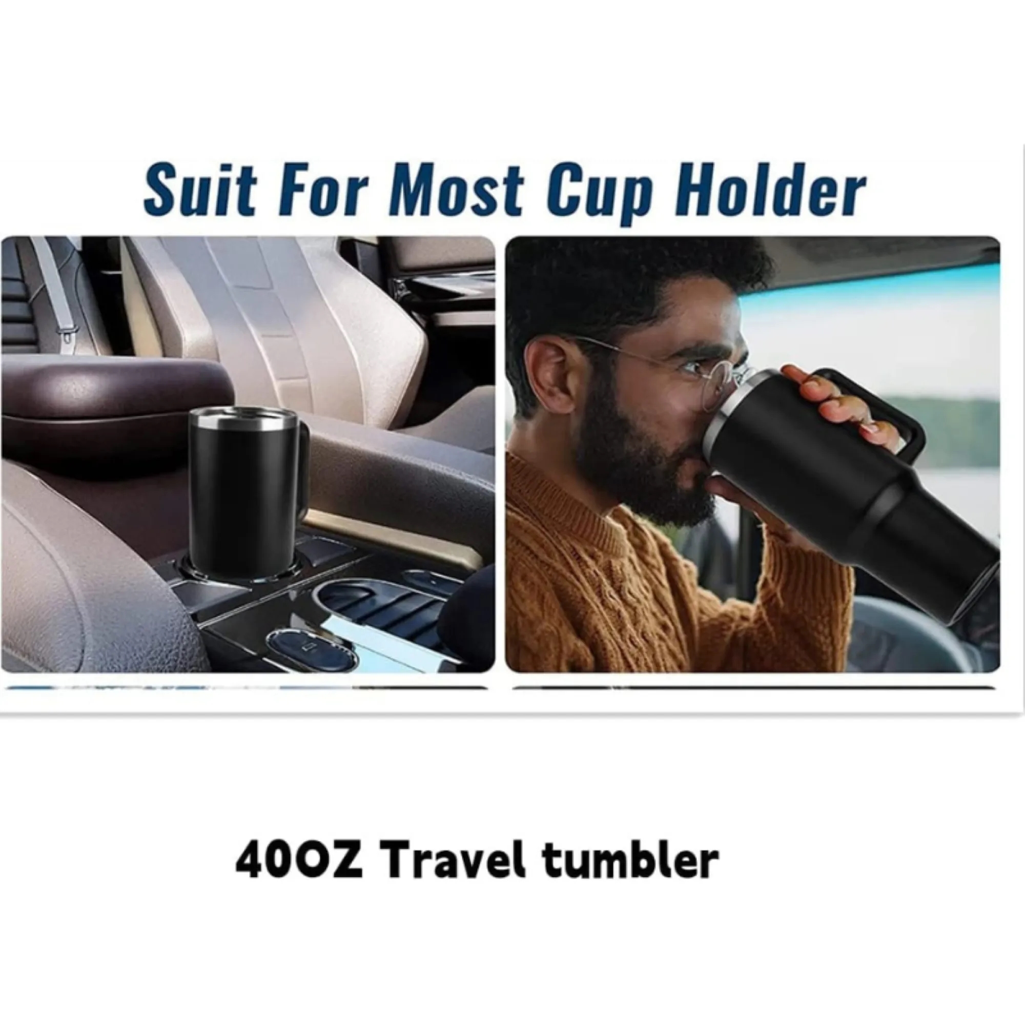 Stainless Steel Car Insulated Straw Cup Free Shipping 4
