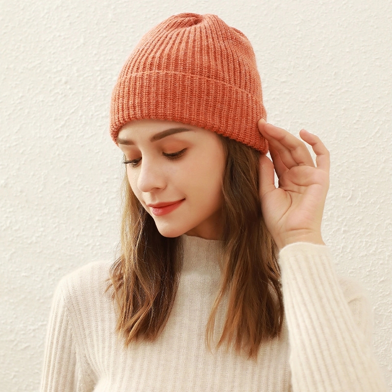 Solid Color Knit Hat 5