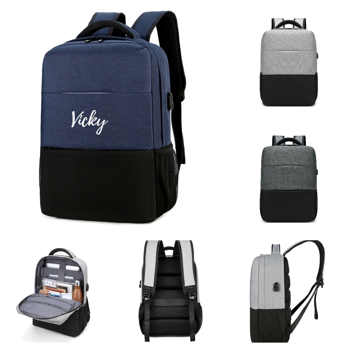 Laptop Backpack with USB Charging Port 1