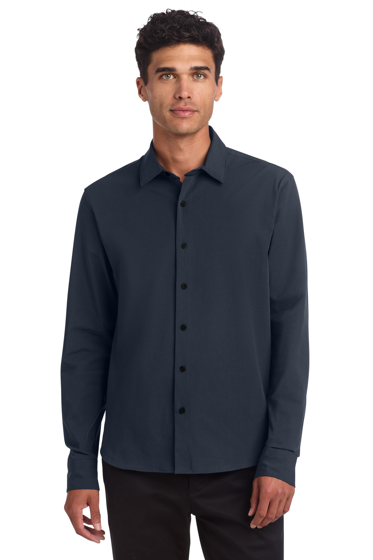 Mercer+Mettle Long Sleeve Stretch Woven Shirt MM2000 17