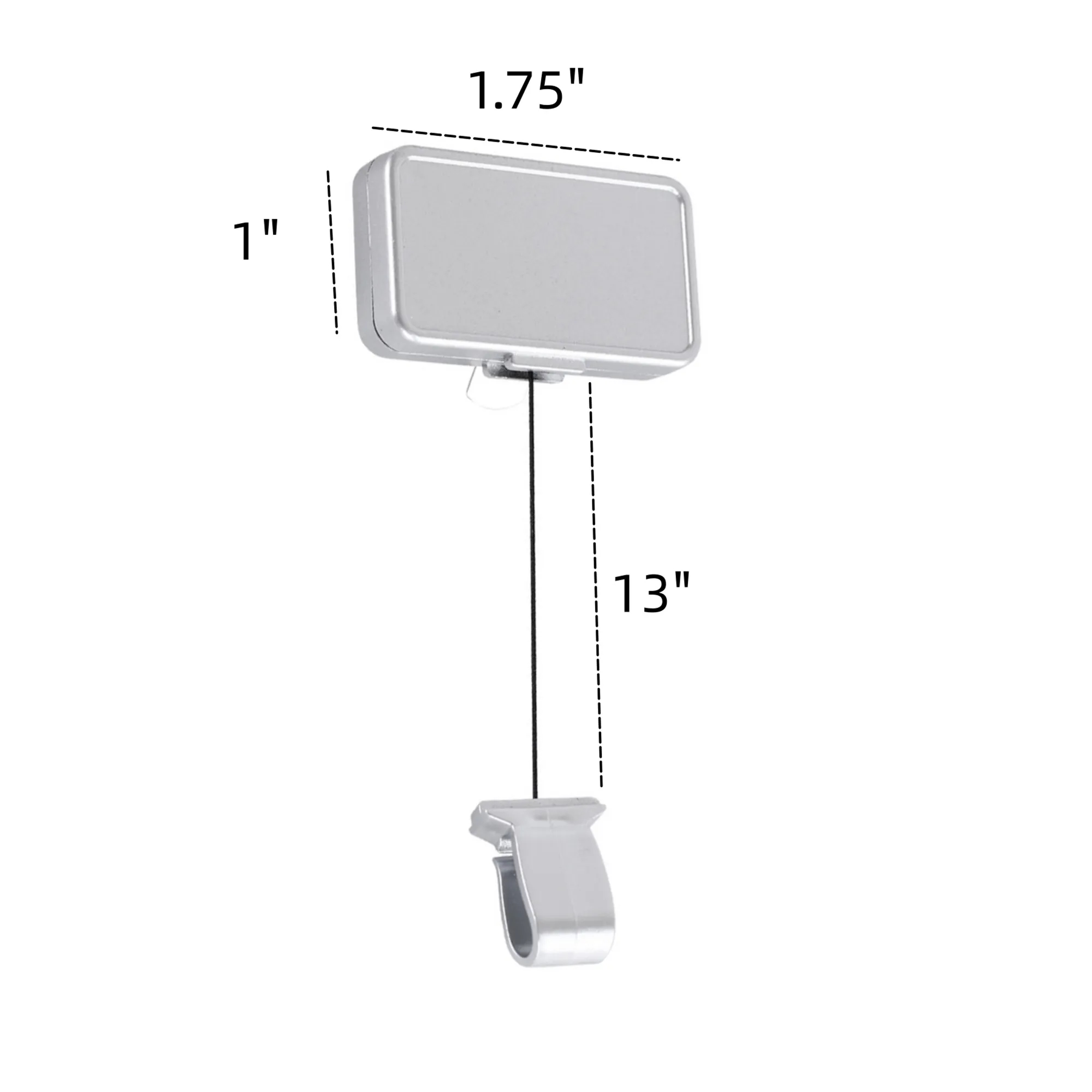Retractable Badge Reel Clips Holder 2