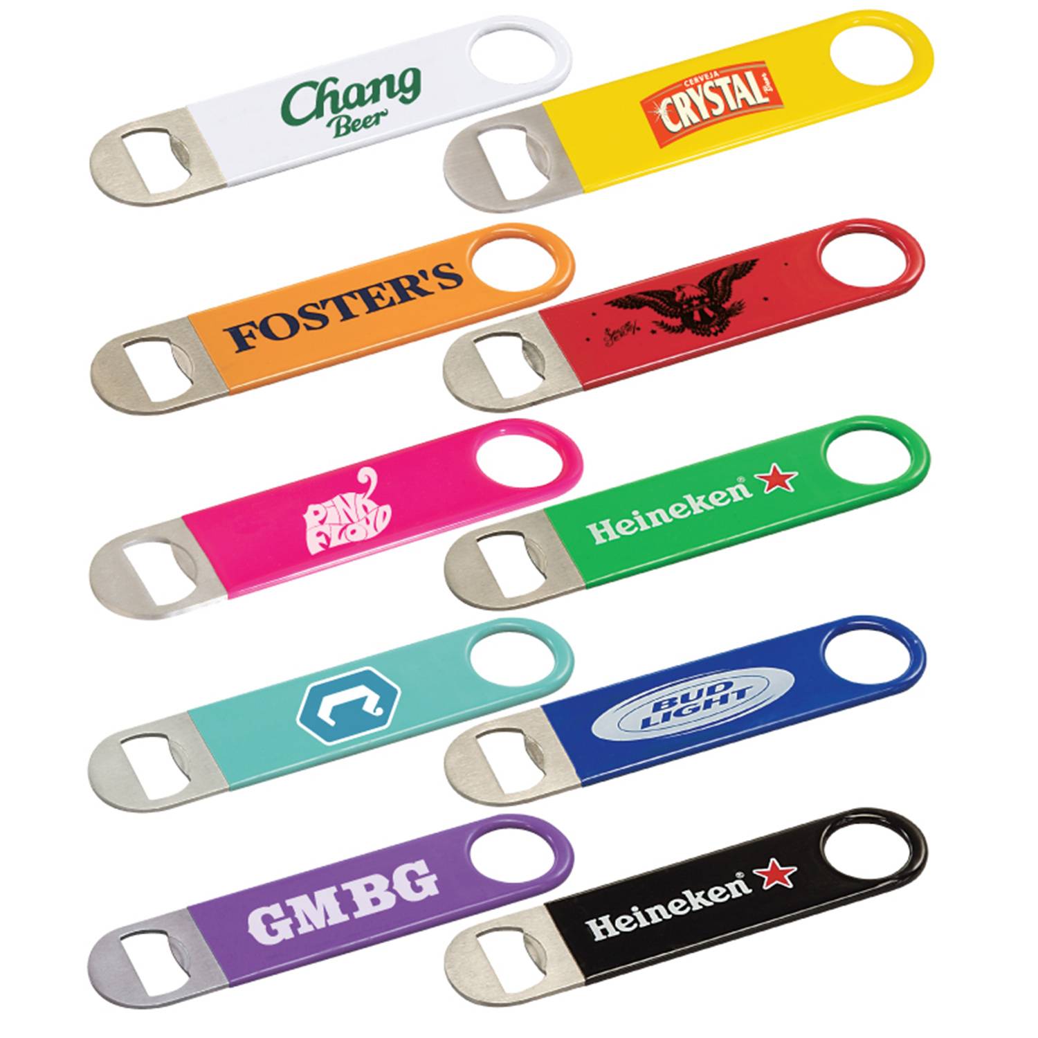 PVC Coated Stainless Steel Bottle Opener 4