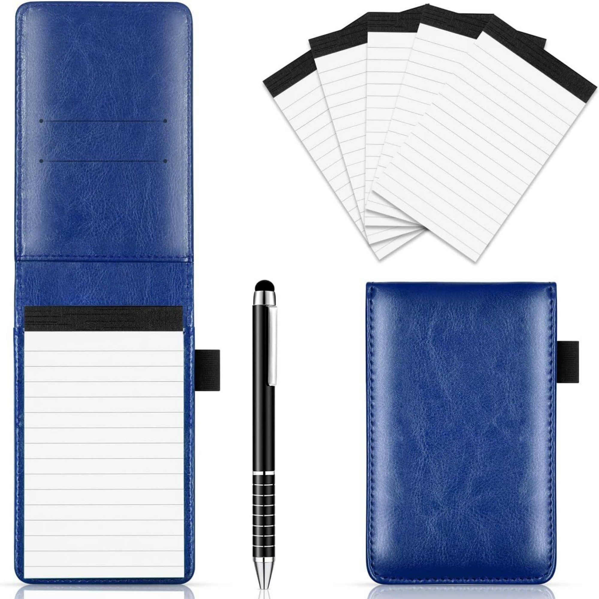 Small Pocket Notepad Holder Set With Pen 4