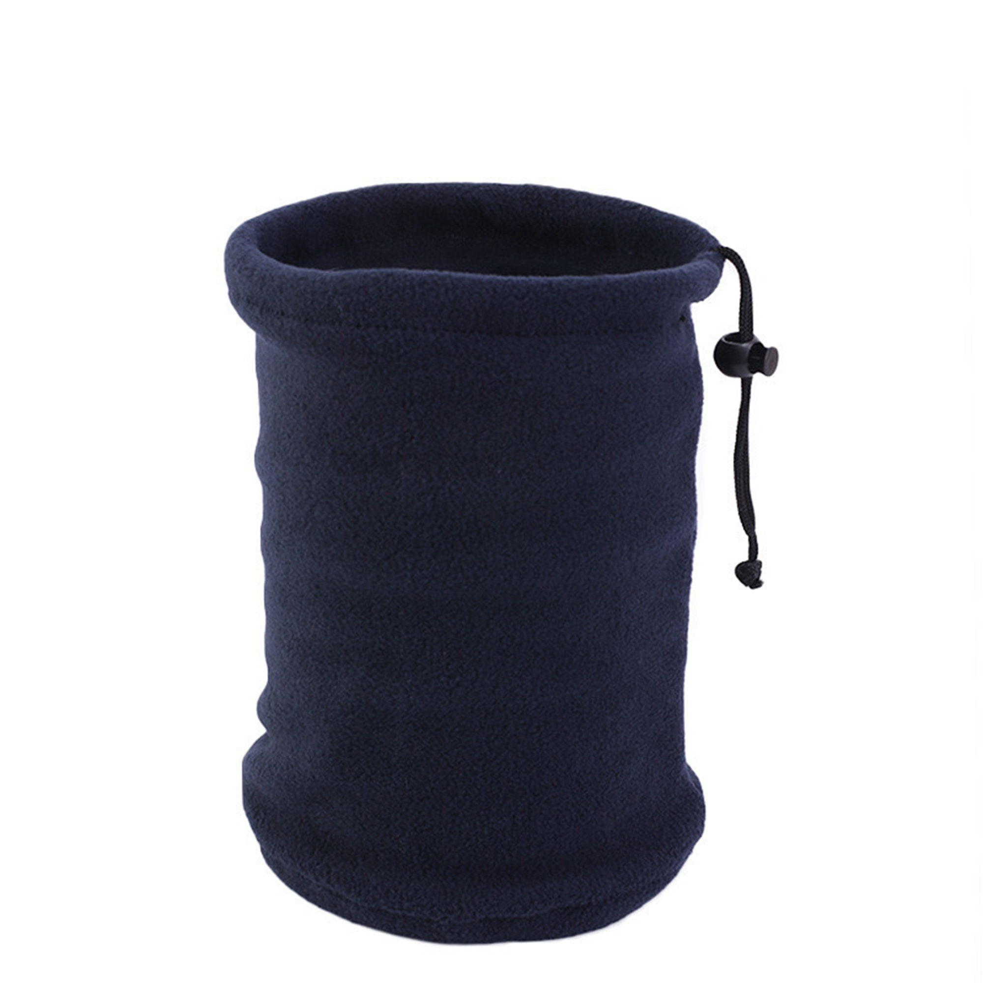 Polar Fleece Drawstring Neck Gaiter 11.81" x 9.84" 9