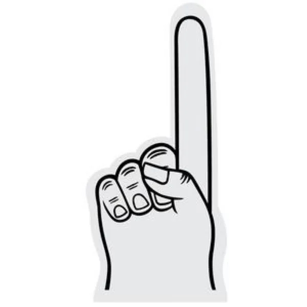 18" Foam Hand 9