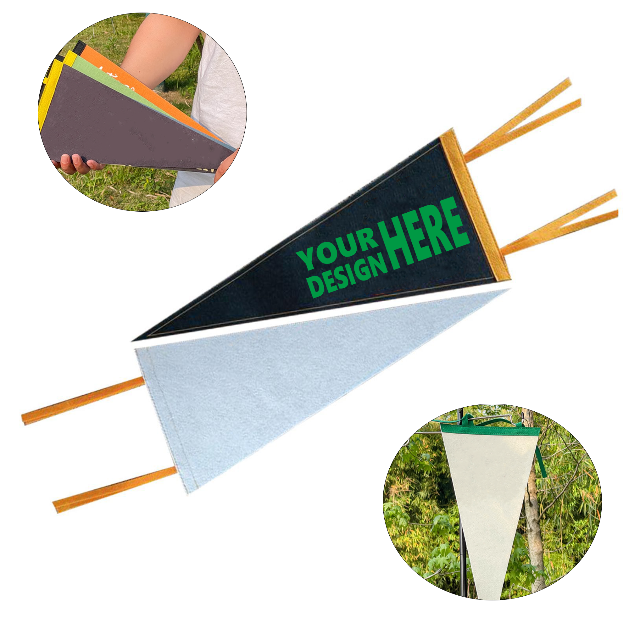 Custom Felt Pennant 6