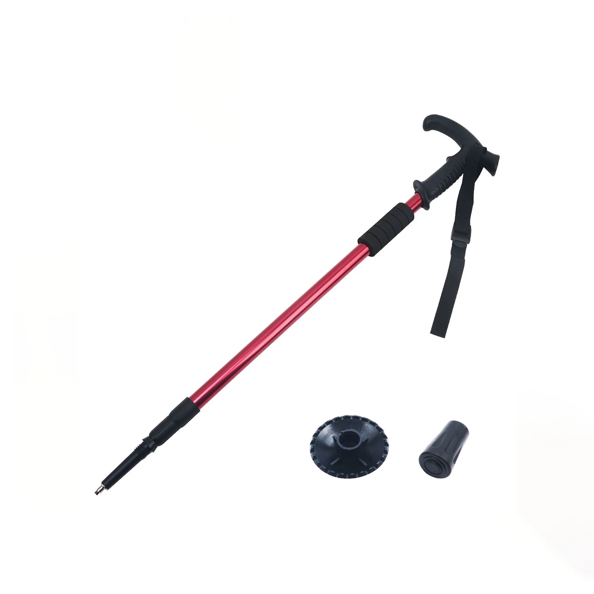 Ultralight Aluminum Telescoping Hiking Walking Trekking Pole 4