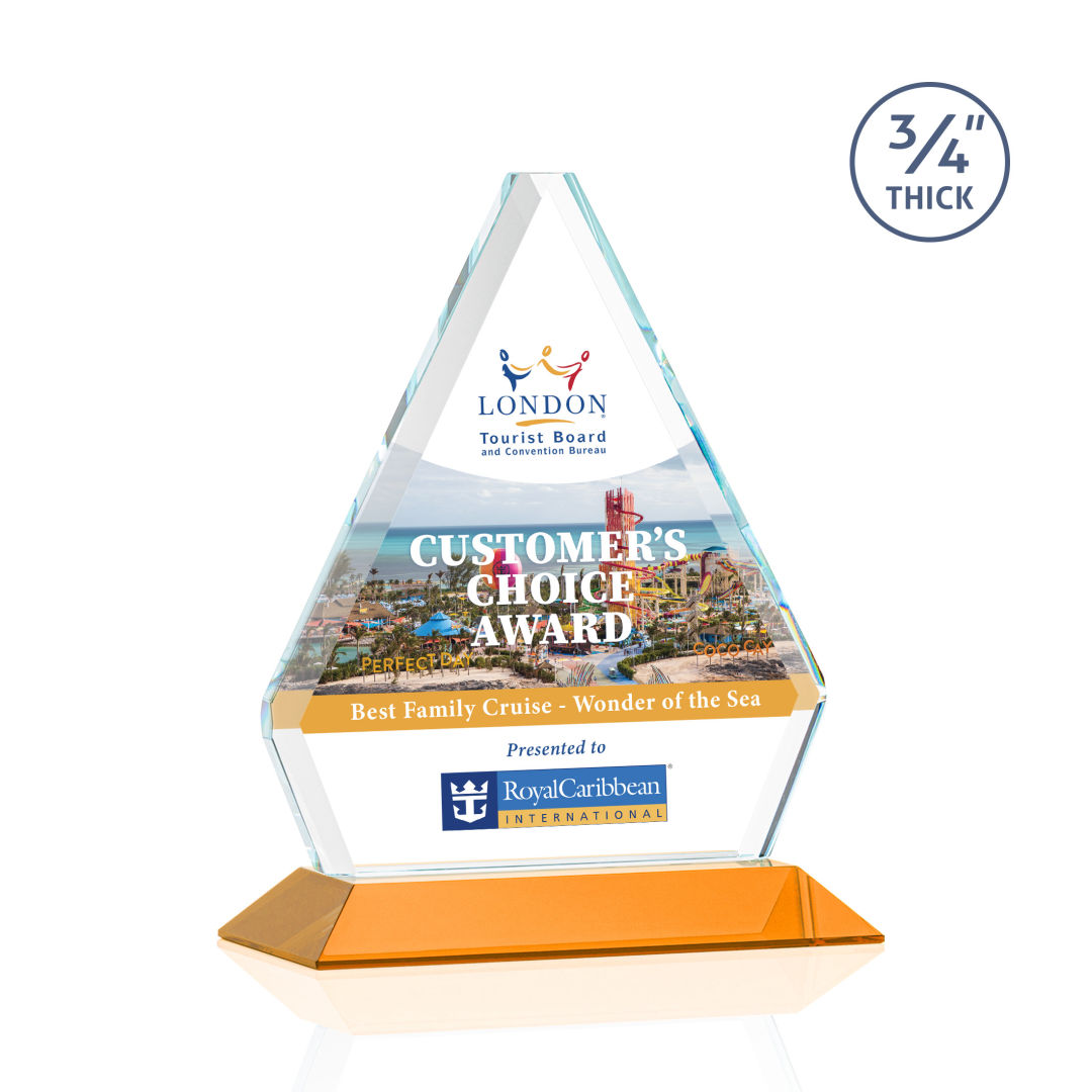 Fyreside VividPrint™ Award - Amber 3