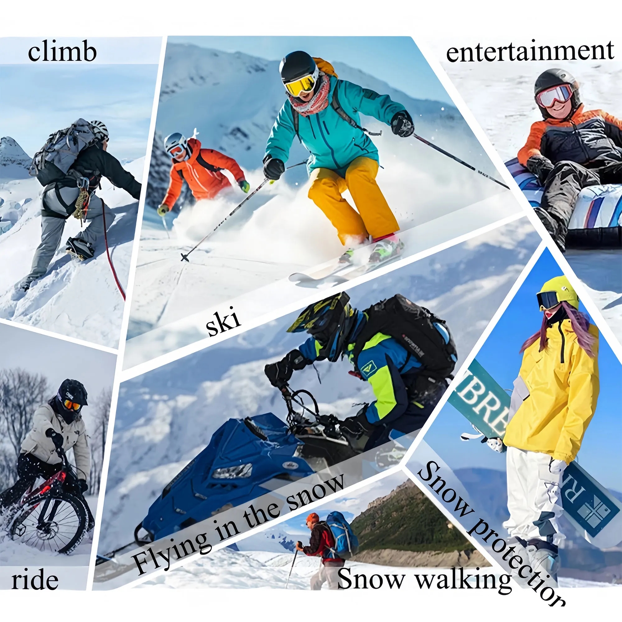 Premium Anti-Fog Ski Goggles With Ventilation 7