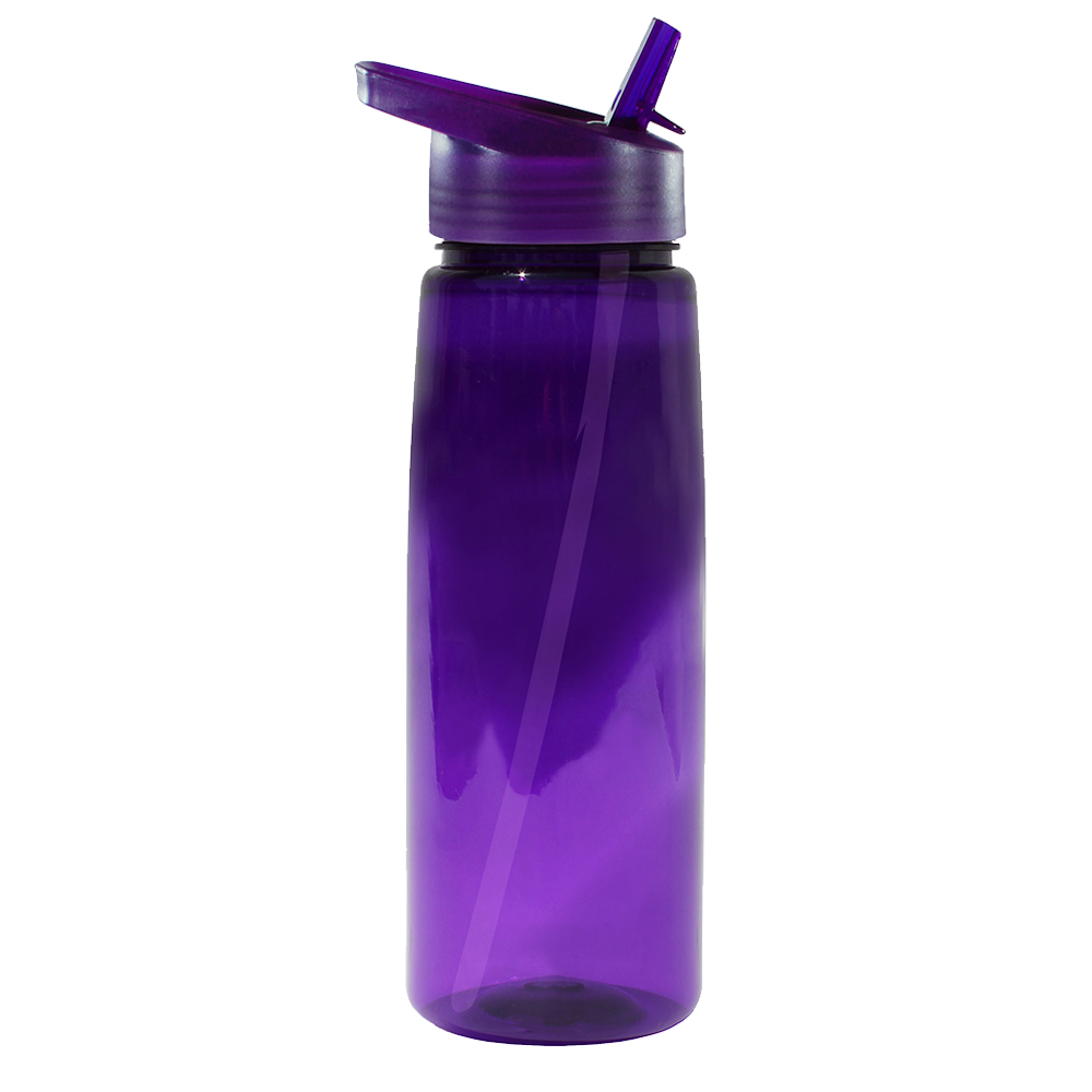 30 oz. Poly-Saver PET Bottle with Straw Cap 1