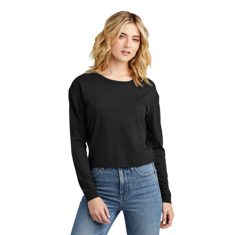 District Women's Perfect Tri Midi Long Sleeve Tee 16