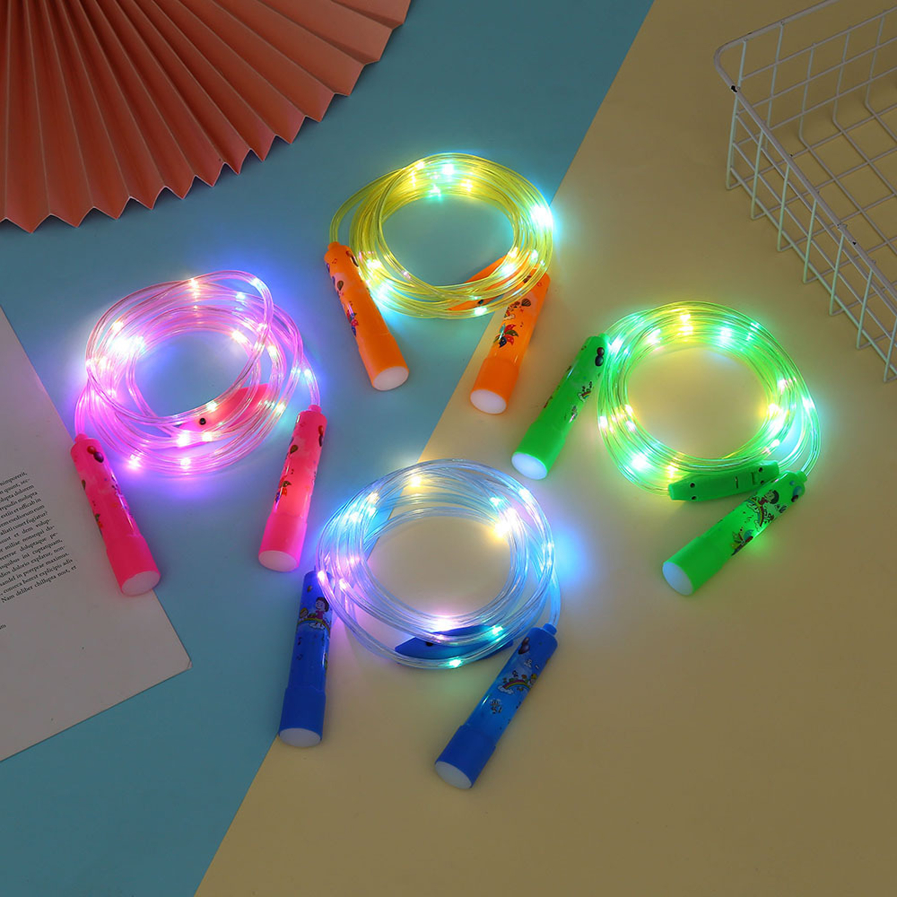 Light Up Flashing Color Changing Skipping Led Jump Rope 2