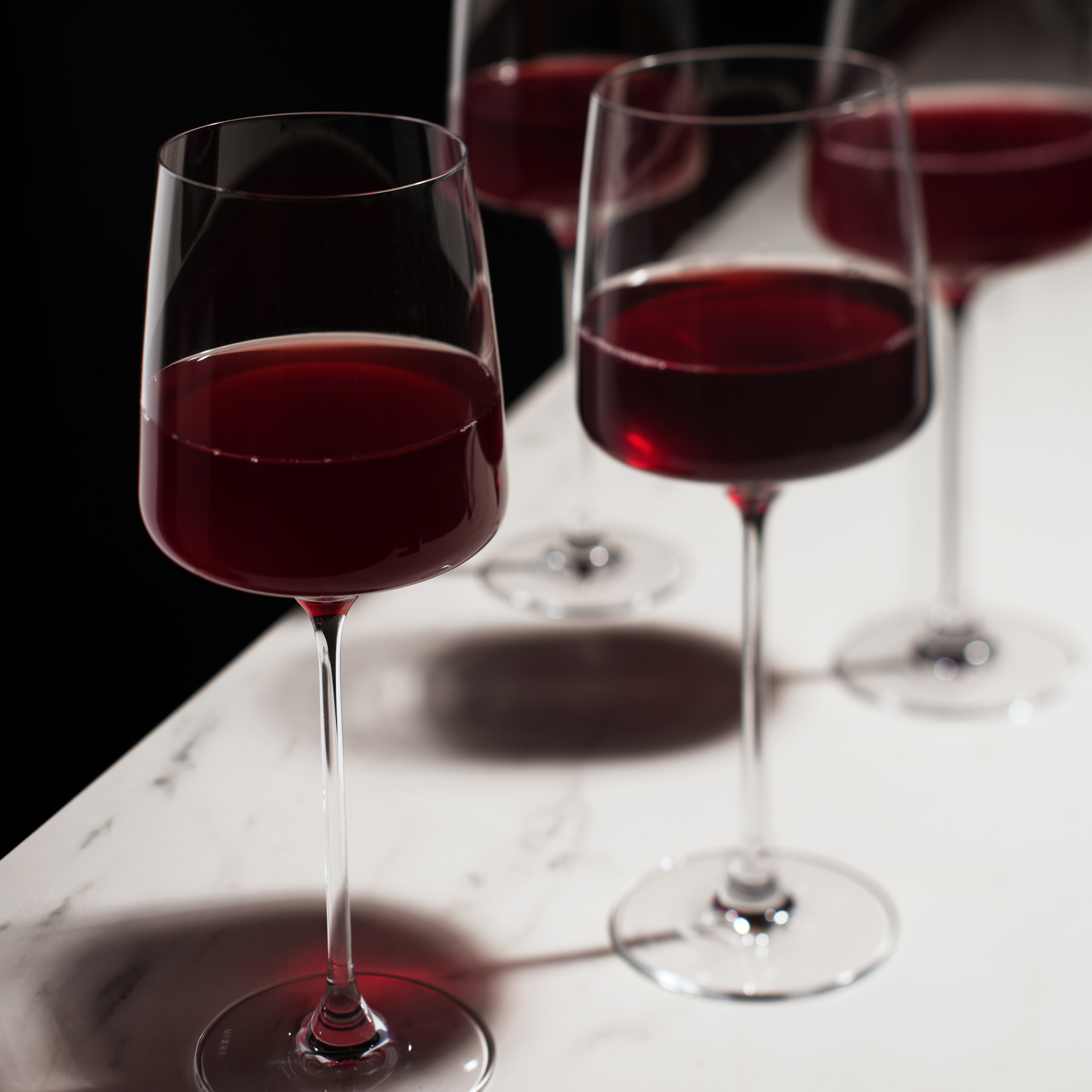 Viski® Reserve Julien Crystal Bordeaux Glass, set of 4 4