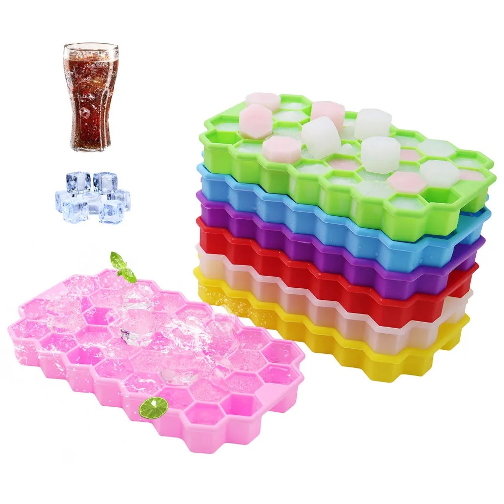 Honeycomb Ice Cube Trays With Lid 1