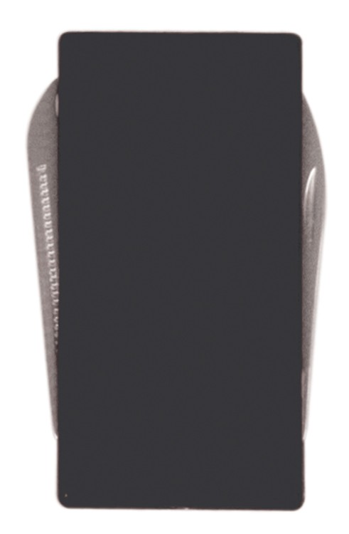 Custom Engraved Black Money Clip with Pocket Knife 2
