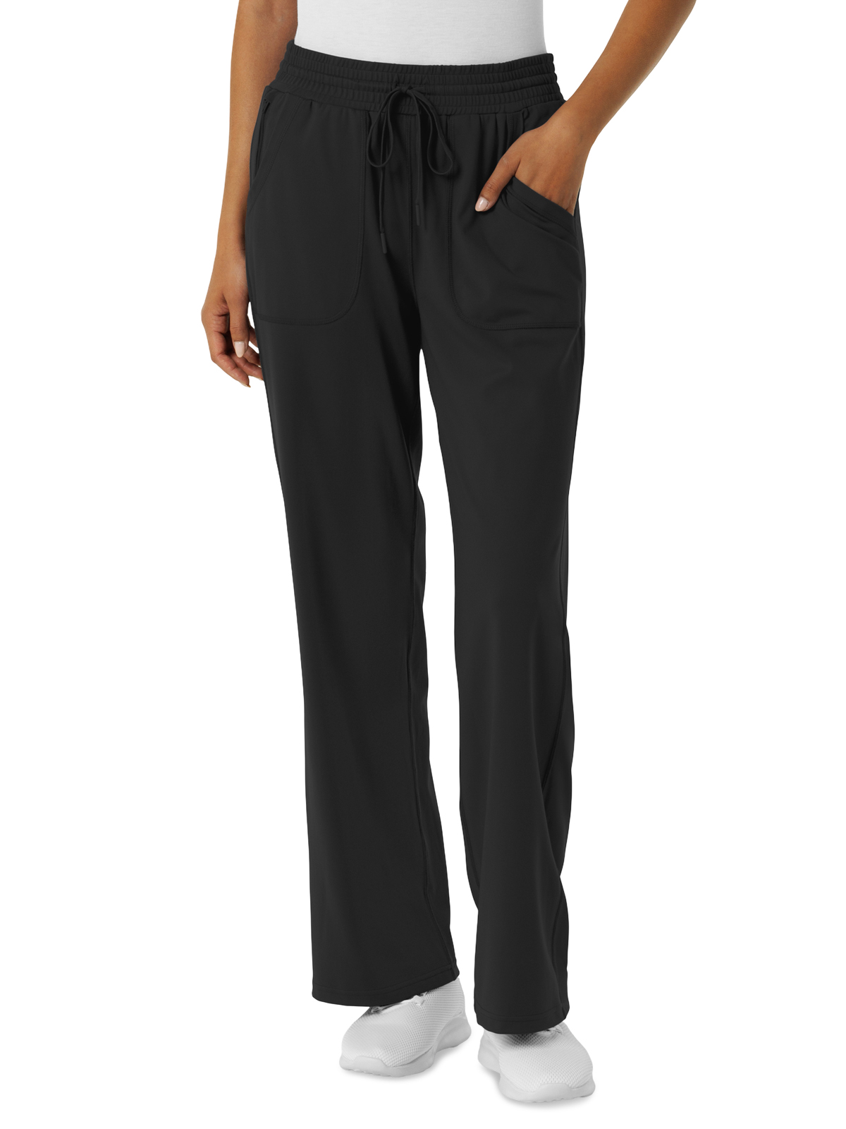 Wink - Renew Knit - Women's Five-Pocket Wide Leg Scrub Pant 4