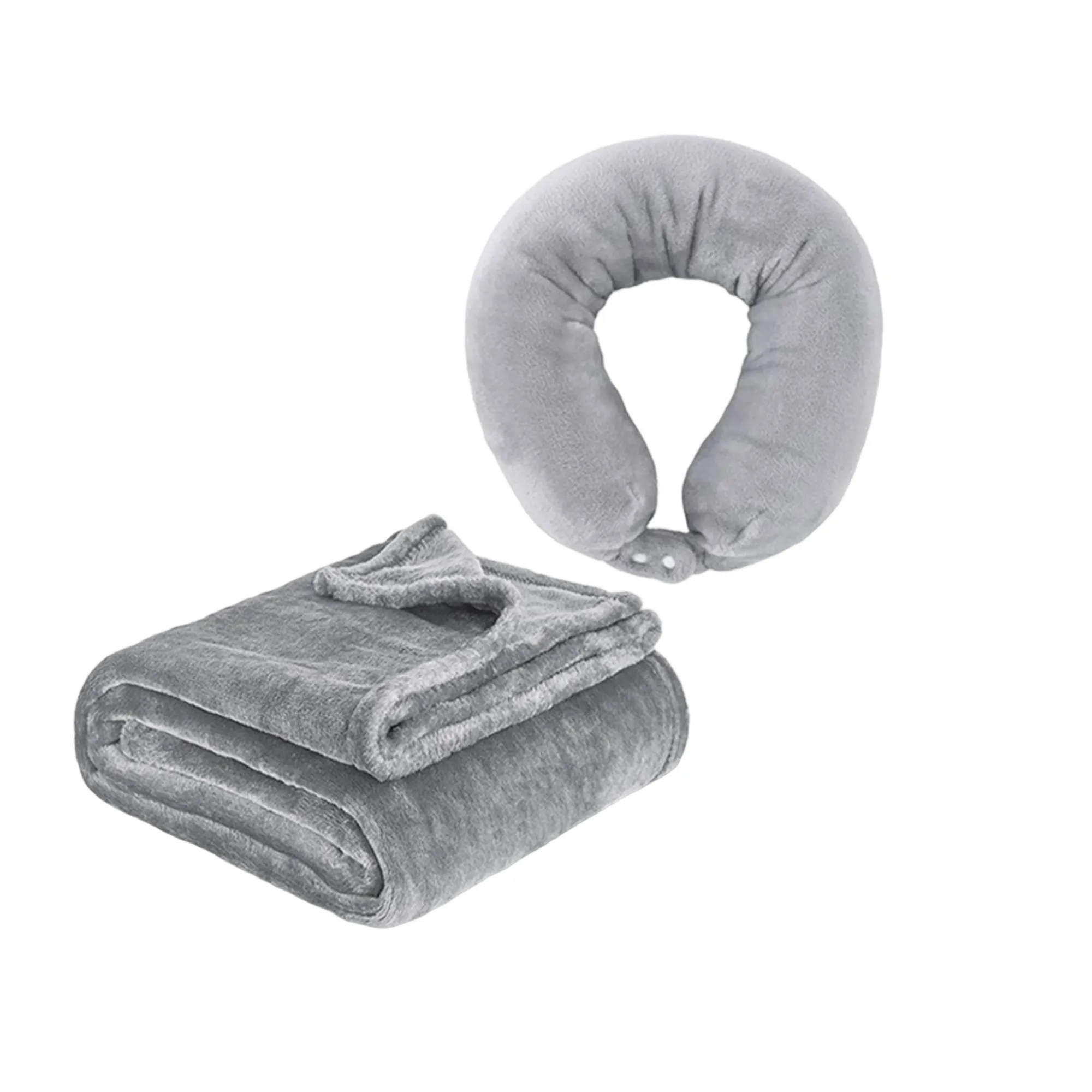 MOQ 50 2-in-1 Travel Blanket & Pillow 7