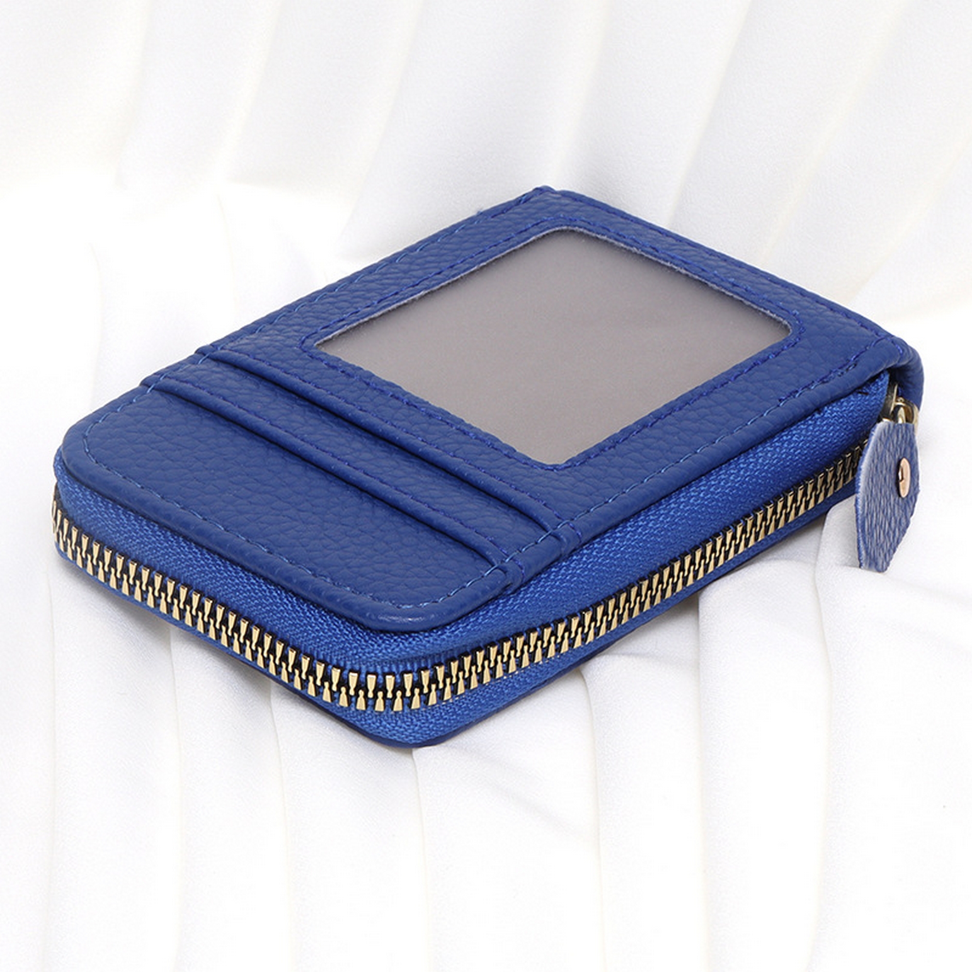 PU Lychee Pattern Multifunctional Large Capacity Organ Card Holder 3