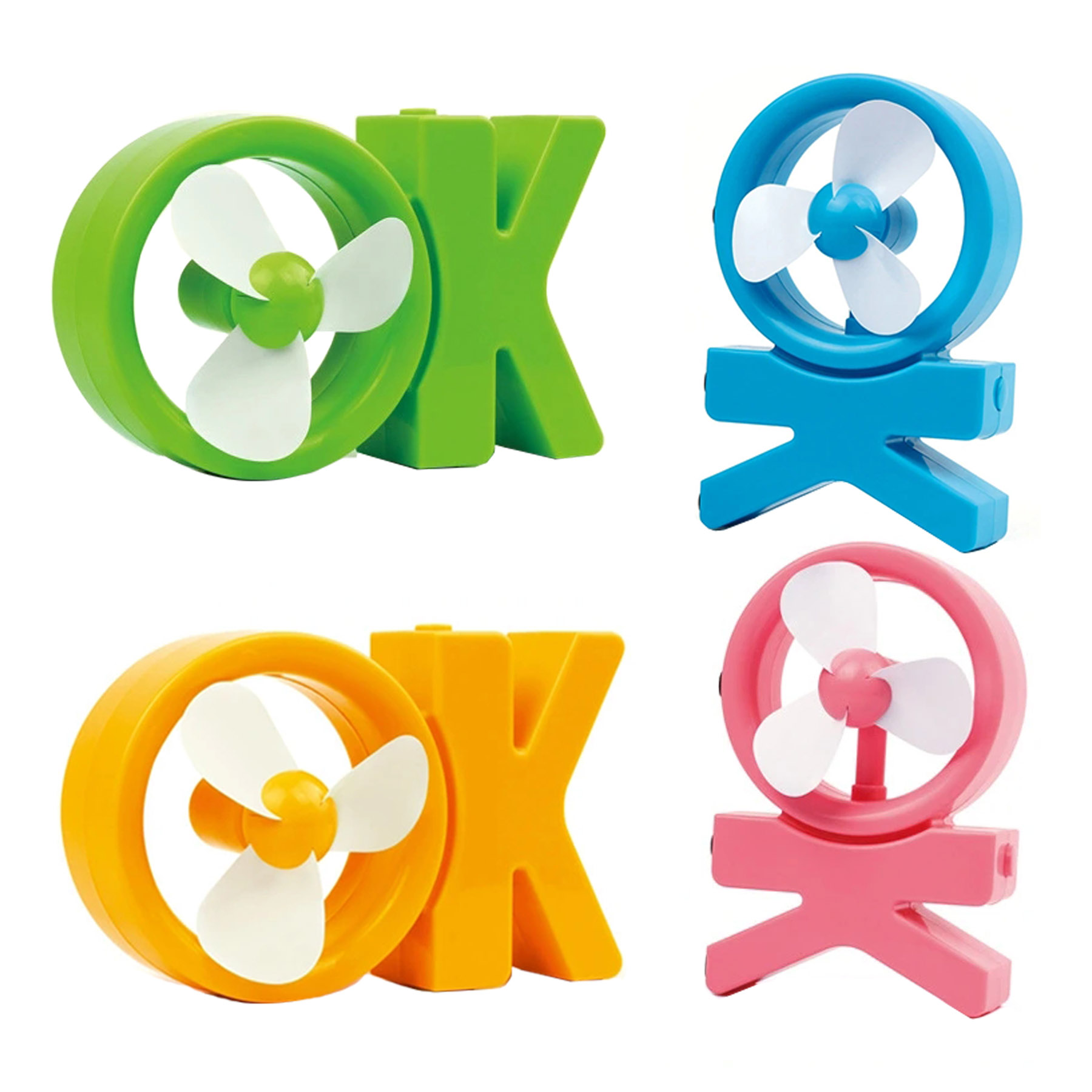 Portable USB Mini Fan Tabletop Desk Cooling Fan 2